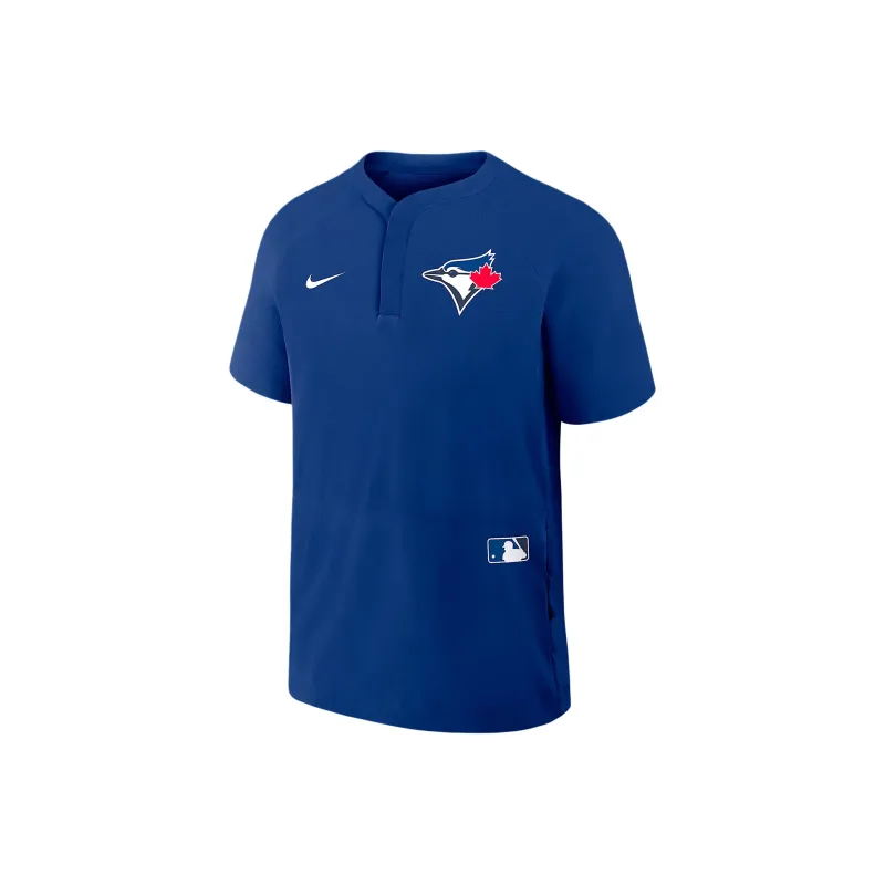 Nike Toronto Blue Jays Authentic Collection Men's Nike Mlb Short Sleeve Windshirt-0