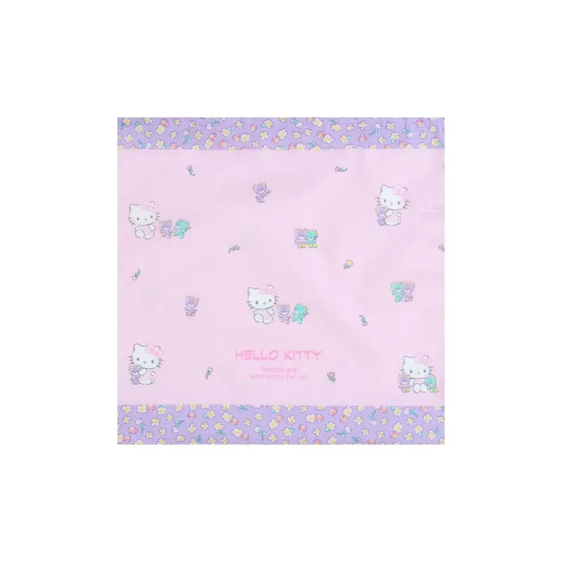 Sanrio Hello Kitty Polyester Cotton Blend Handbag Women's Pink-3