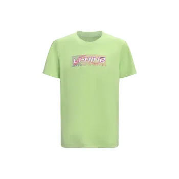 LiNing Badminton Series T Shirt Unisex Sky Water Green