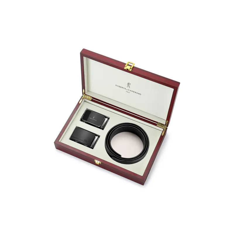 ROBERTA DI CAMERINO Cow Leather Belts Men's 3.5cm-0