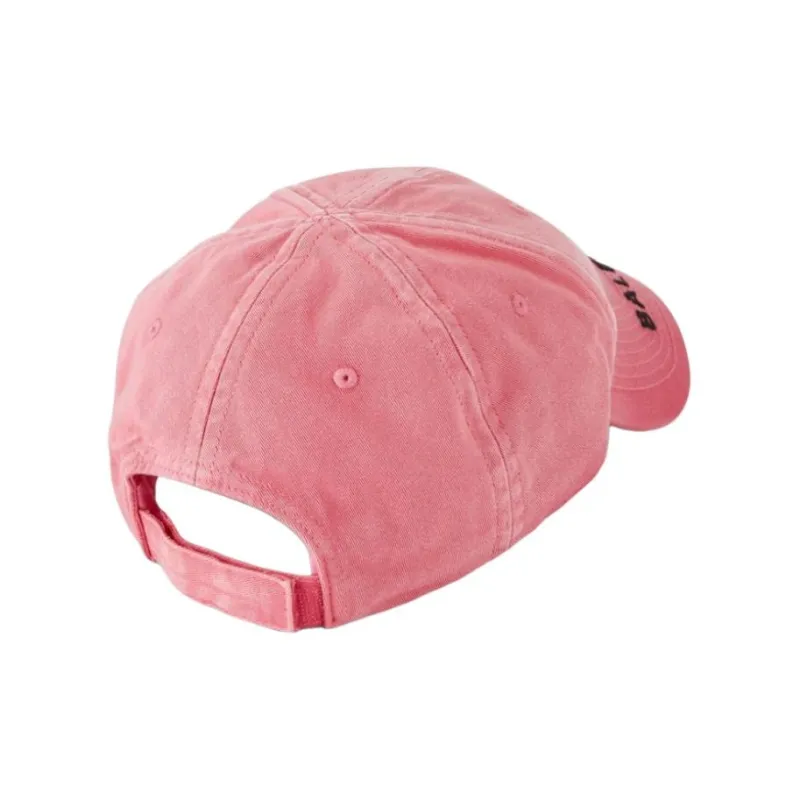 Balenciaga Cotton Baseball Caps Women's Pink-1