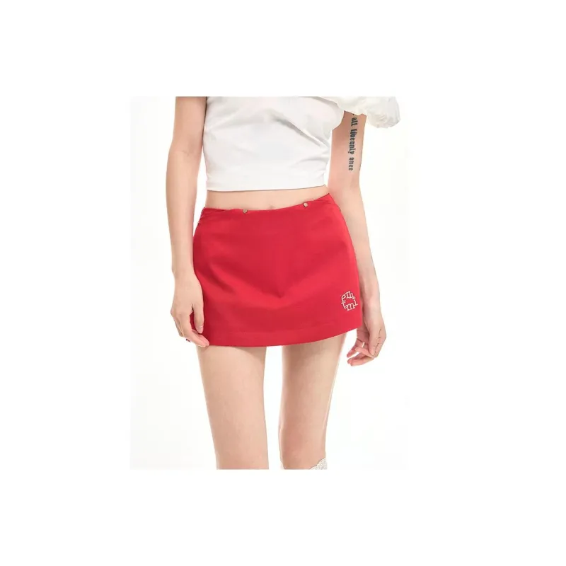 YINLEI Casual Short Skirts Women's-0