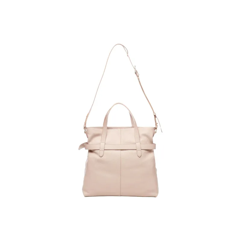 COCCINELLE Logo Patch Belted Detail Tote Bag-2