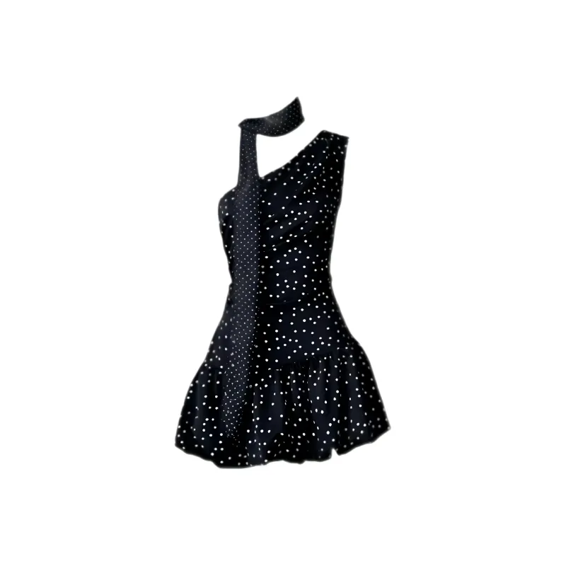 EMDPN Sleeveless Dresses Women's Black-0