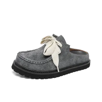 KUNGFUDEER Closed Toe Slippers Men's