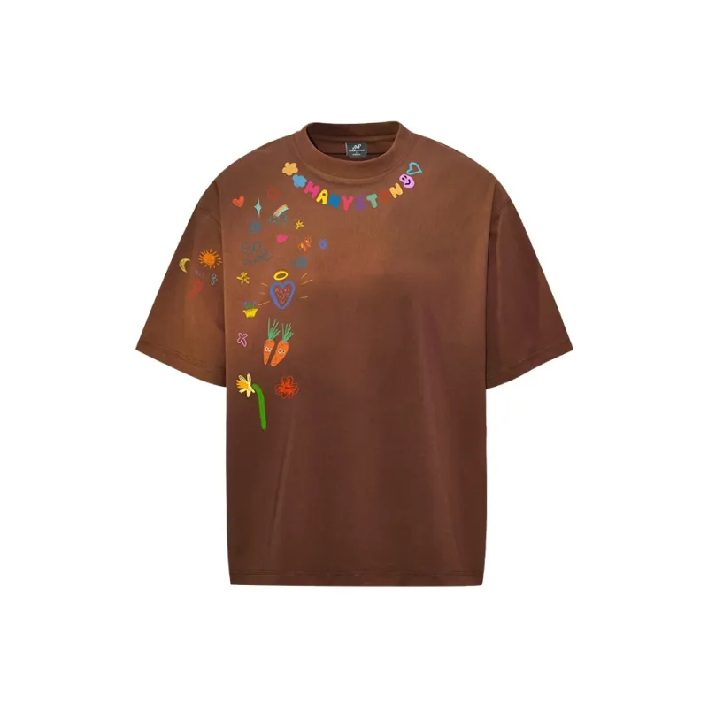MANYSTON T Shirts Unisex-5