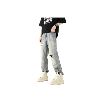 BAGE Jeans Unisex Washed Color