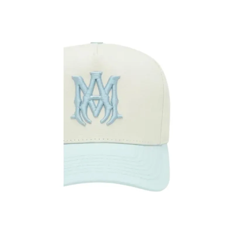 AMIRI Canvas Baseball Caps Unisex Blue-2