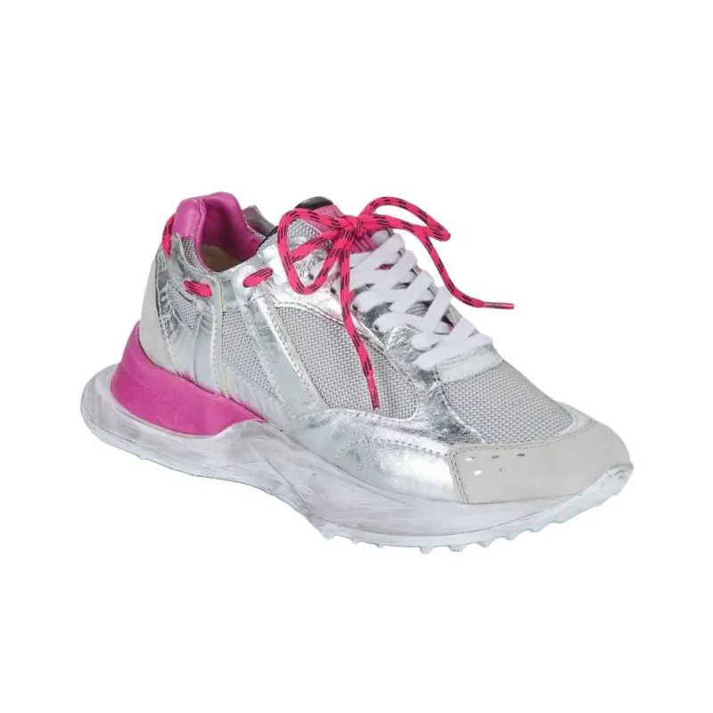 AirStep LOWCOLOR Abrasion Resistant Low Top Casual Shoes Women's Silver-3