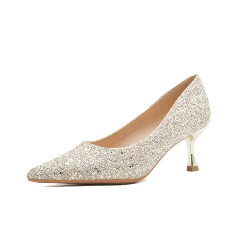 GOSO High Heels Women's Champagne-0