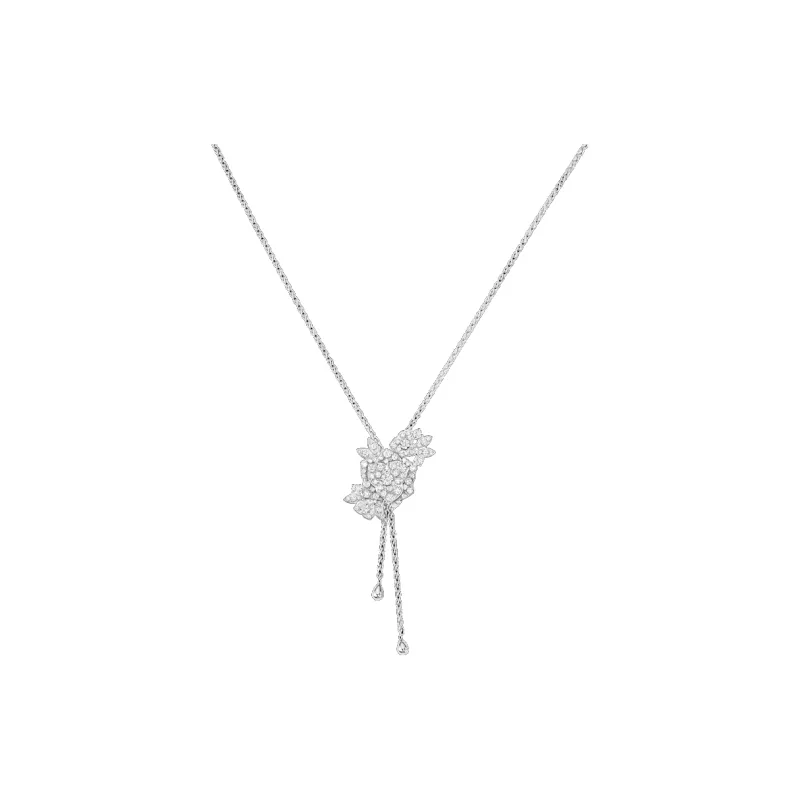 PIAGET Diamond Necklaces Women's Silver-1