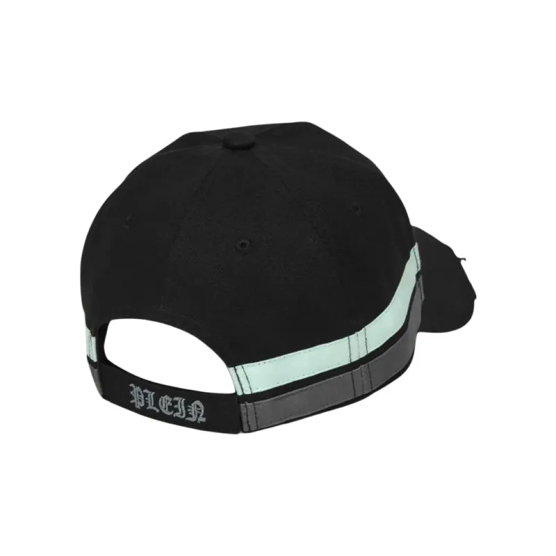 PHILIPP PLEIN Cotton Baseball Caps Women's Black-1