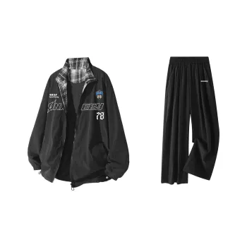 Qnxeey Casual Sportswear Unisex