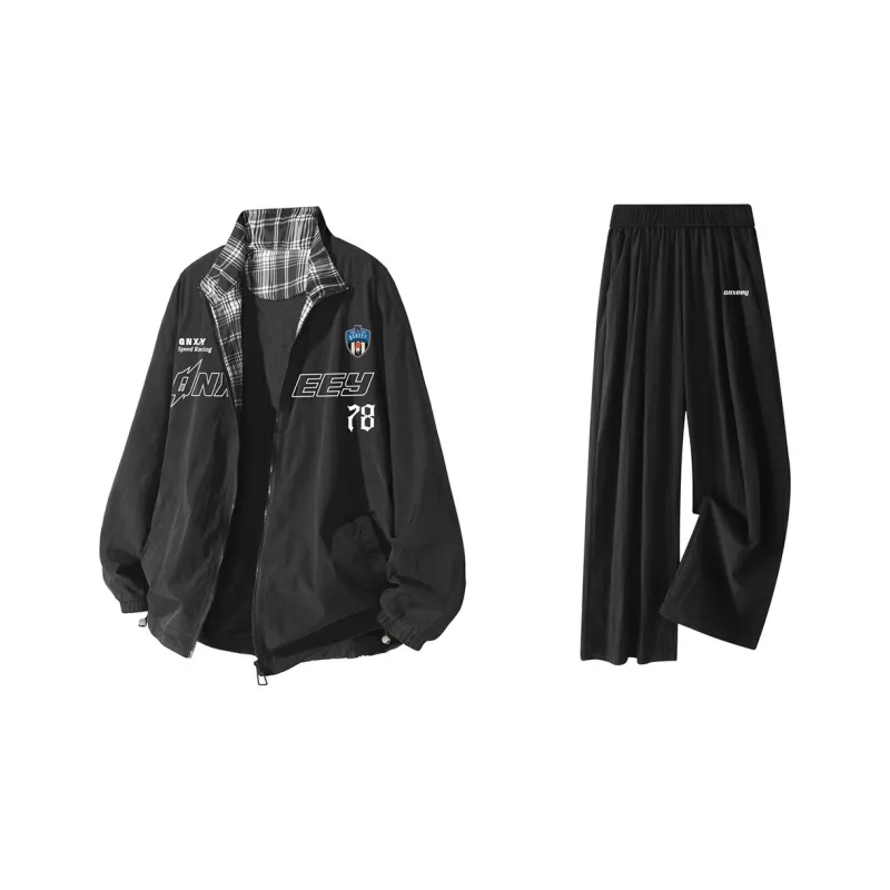 Qnxeey Casual Sportswear Unisex-0