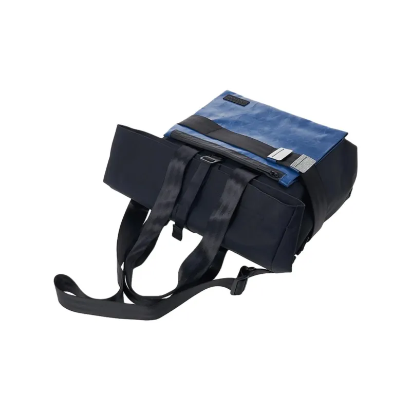 FREITAG PVC Tote Bag, Shopping Bag, Handbag Unisex Blue & Black-4