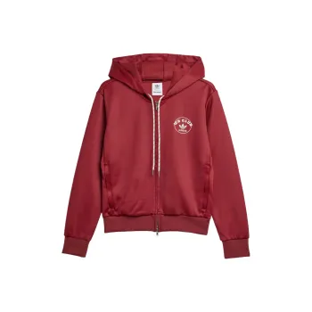 Adidas Originals x WALES BONNER SS25 Jacket Unisex Burgundy