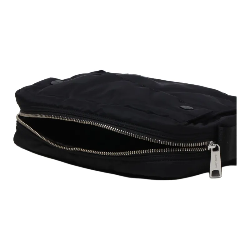 Carhartt WIP Nylon Shoulder Bag, Crossbody Bag Unisex Black-2