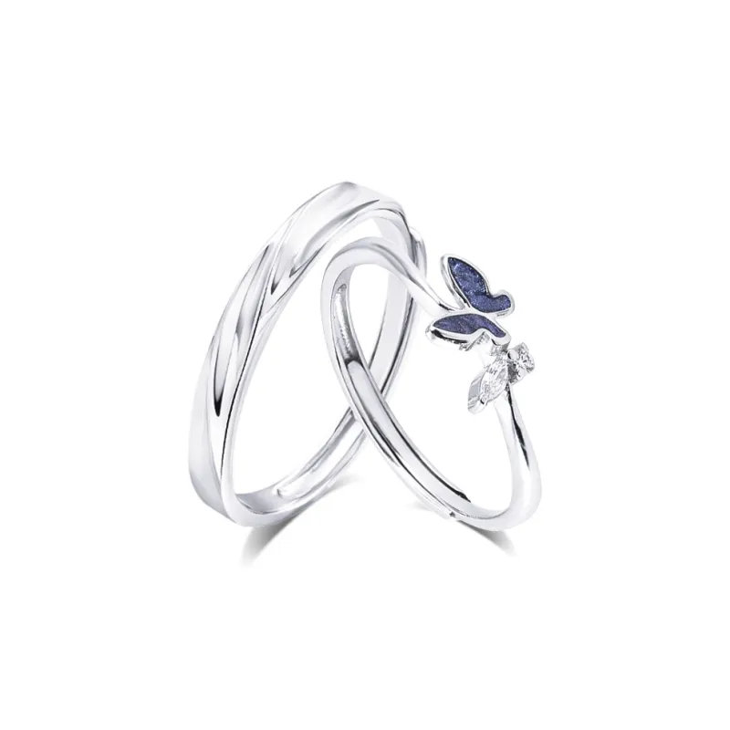 KUMET Sterling Silver Rings Unisex-0