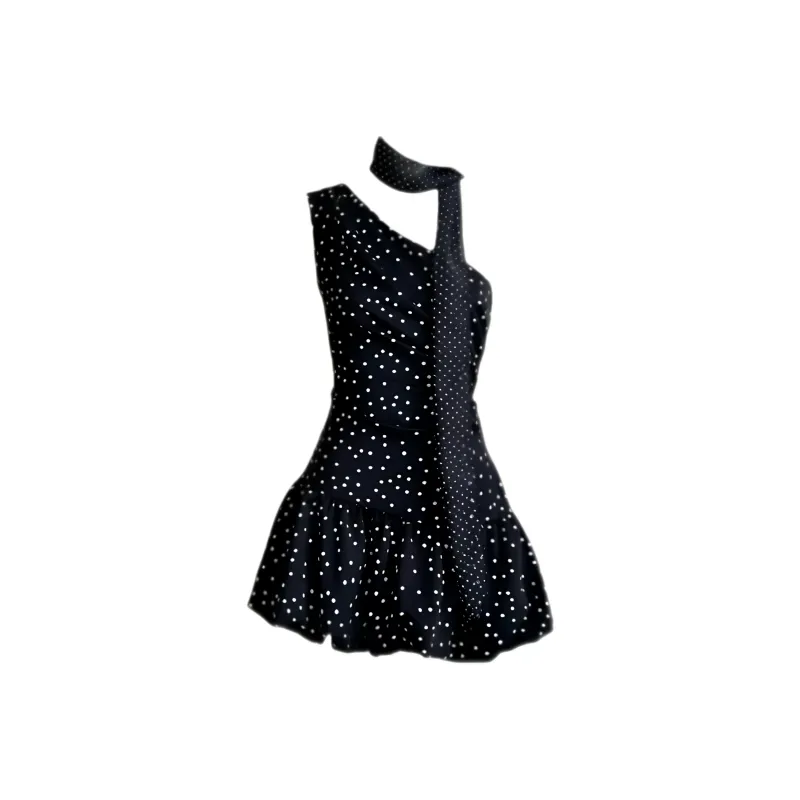 EMDPN Sleeveless Dresses Women's Black-1