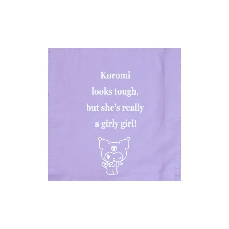 Sanrio Cotton Canvas Tote Bag, Shopping Bag, Shoulder Bag Women's Purple-3