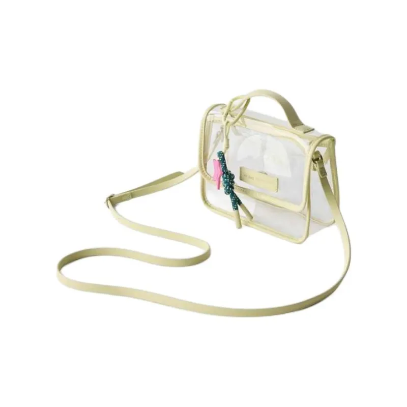 ZARA Polyurethane Shoulder Bag, Crossbody Bag, Handbag Women's White-2
