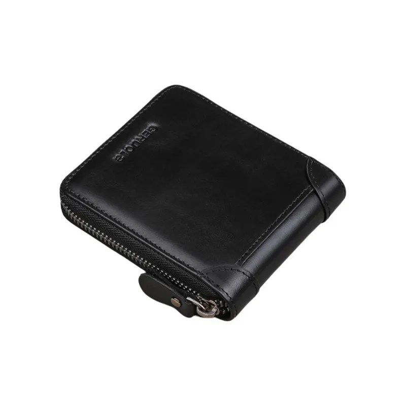 Gorora Top Grain Cow Leather Wallet Men's Multicolor-5