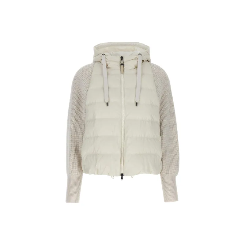 Brunello Cucinelli Jackets & Coats Women's White-0