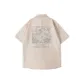 [Quick Dry Breathable]Light Beige (Tf Deformed Font Chest Logo)