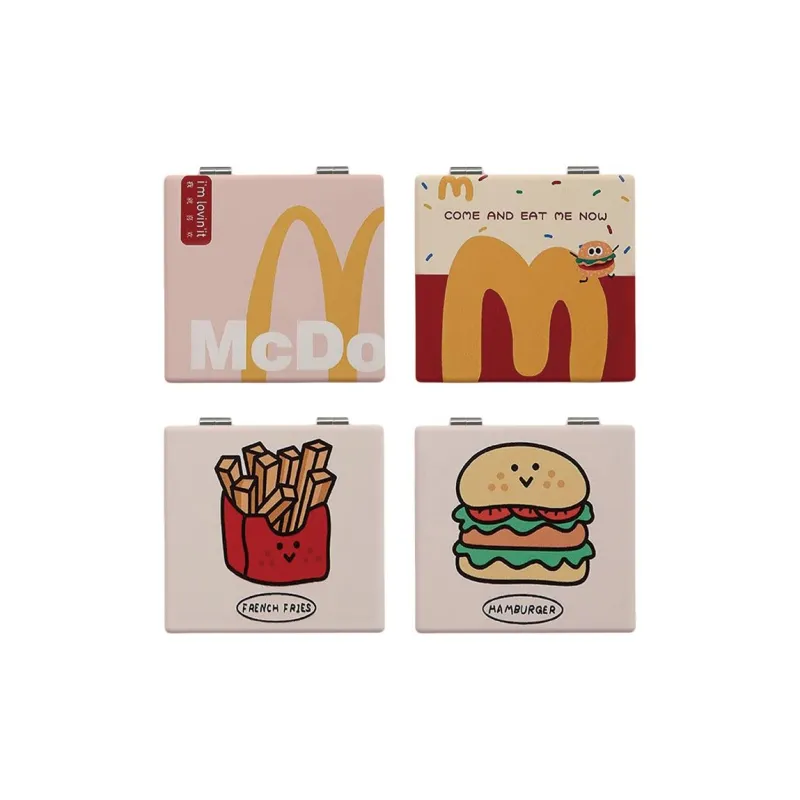 Future Maple Cartoon Double Sided Mirror, McDonald's Small Mirror-6