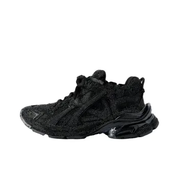 Balenciaga Runner Low Top Chunky Sneakers Women's Black