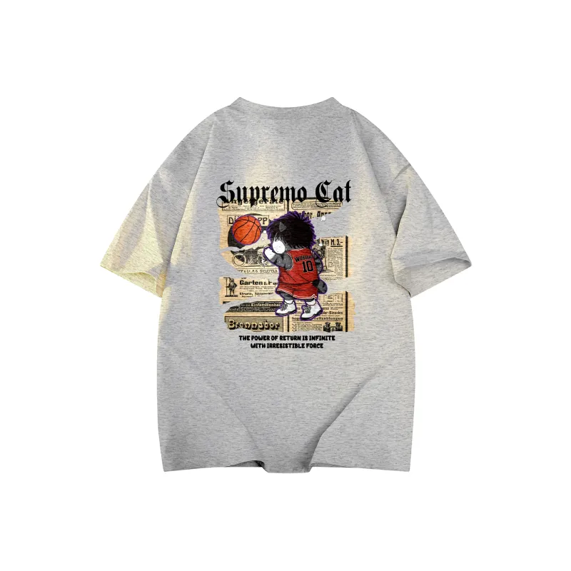 Supremo Cat T Shirts Unisex-16