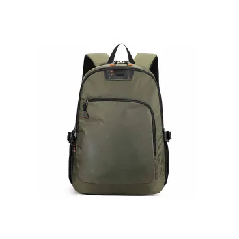 Boniu Nylon Fabric Backpack Men's Black/Gray/Light Blue/Army Green