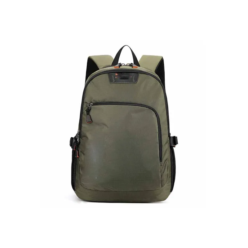 Boniu Nylon Fabric Backpack Men's Black/Gray/Light Blue/Army Green-6