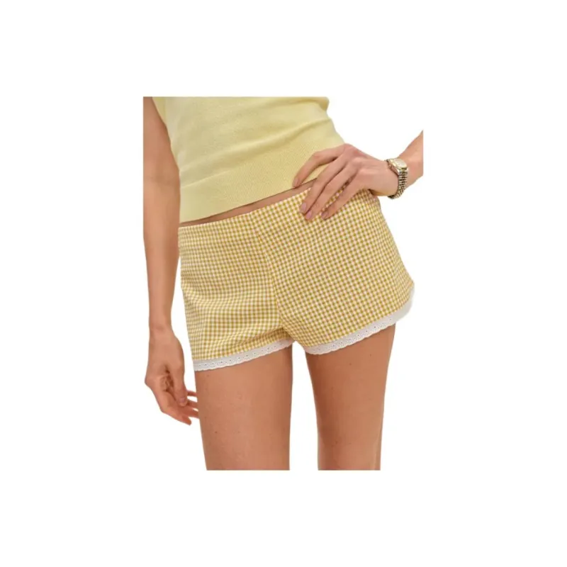 REFORMATION June Low Rise Short Casual Shorts Women's-0