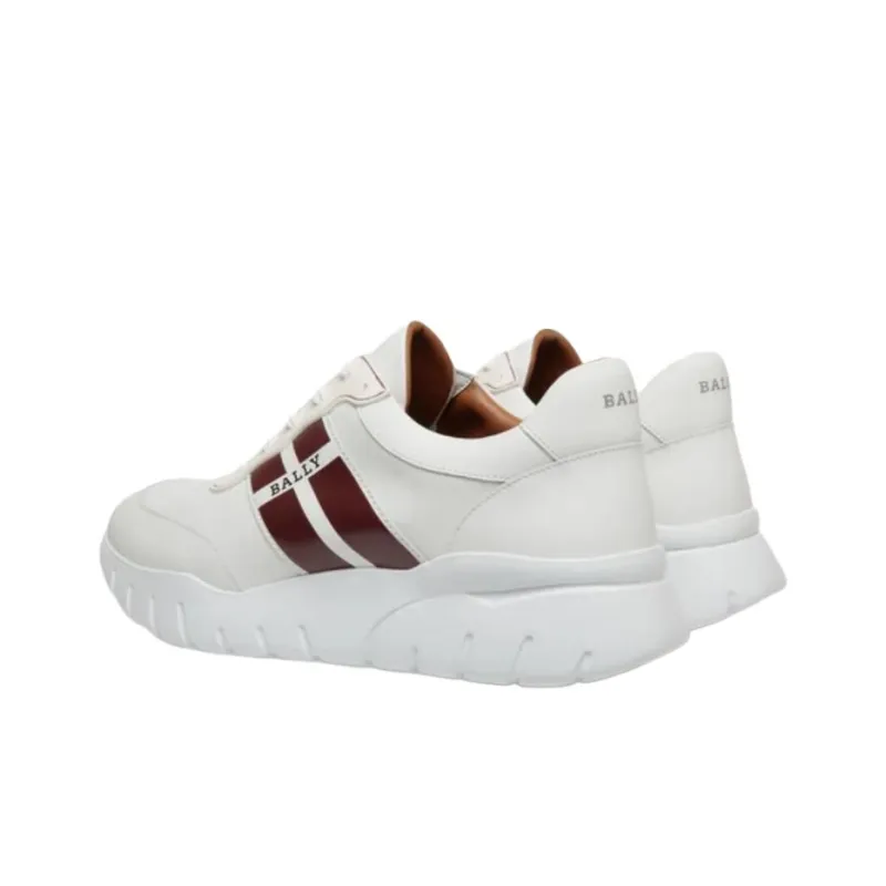 BALLY Low Top Casual Shoes Men's White-3