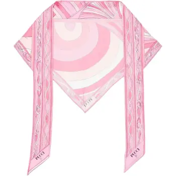 EMILIO PUCCI Silk Scarves Women's Pink