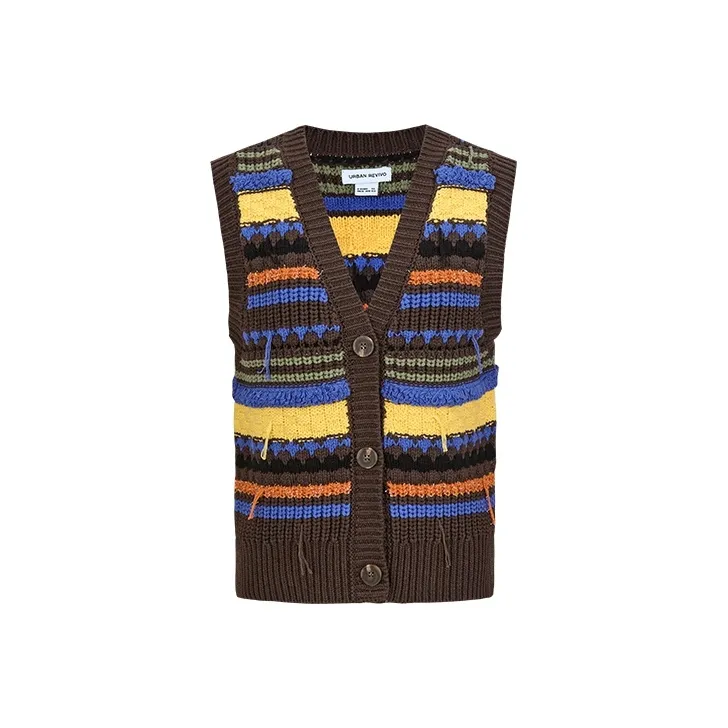 URBAN REVIVO Knitwear Women's Dark Brown-0