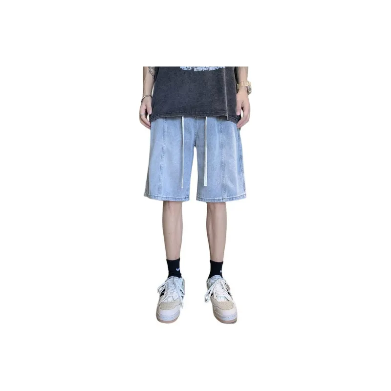 Fakeyoung Denim Shorts Unisex-0