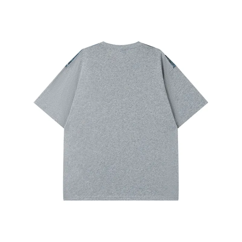 Crying Center T Shirts Unisex Light Heather Gray-1