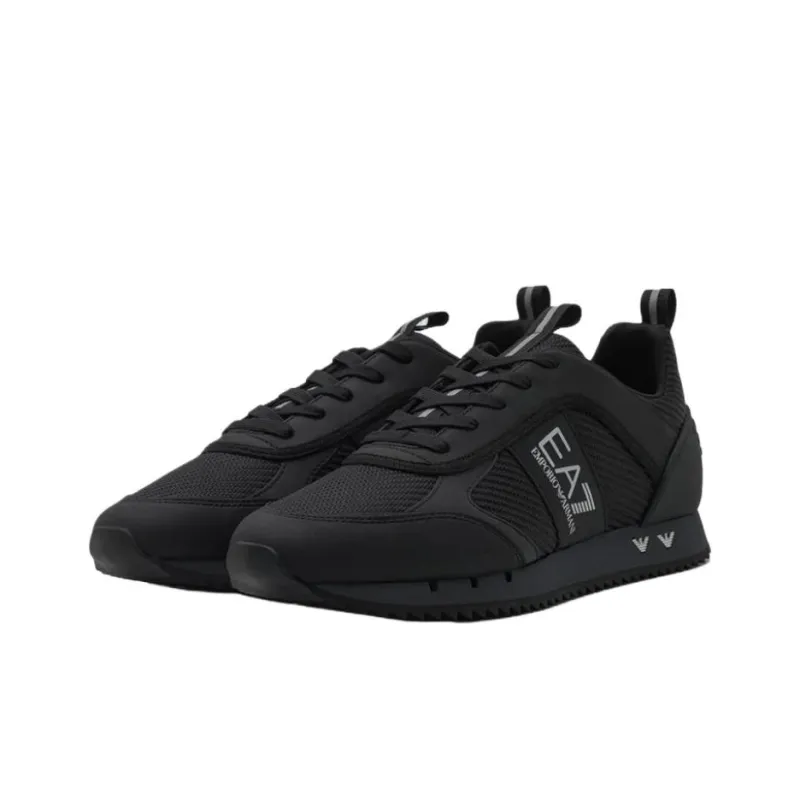 EMPORIO ARMANI EA7 Low Top Casual Shoes Men's Black-2