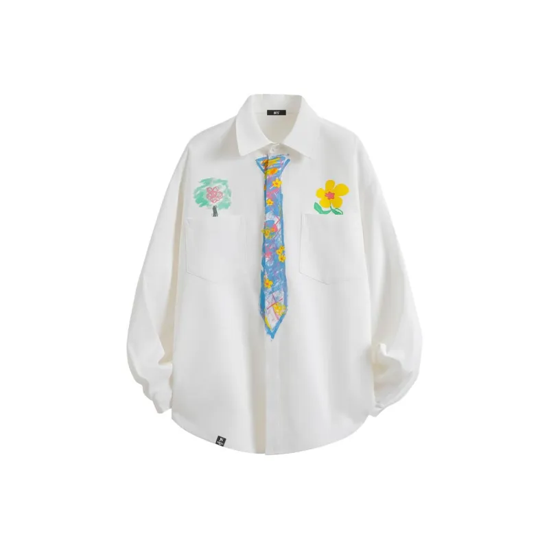 IN'S Shirts Unisex White-0