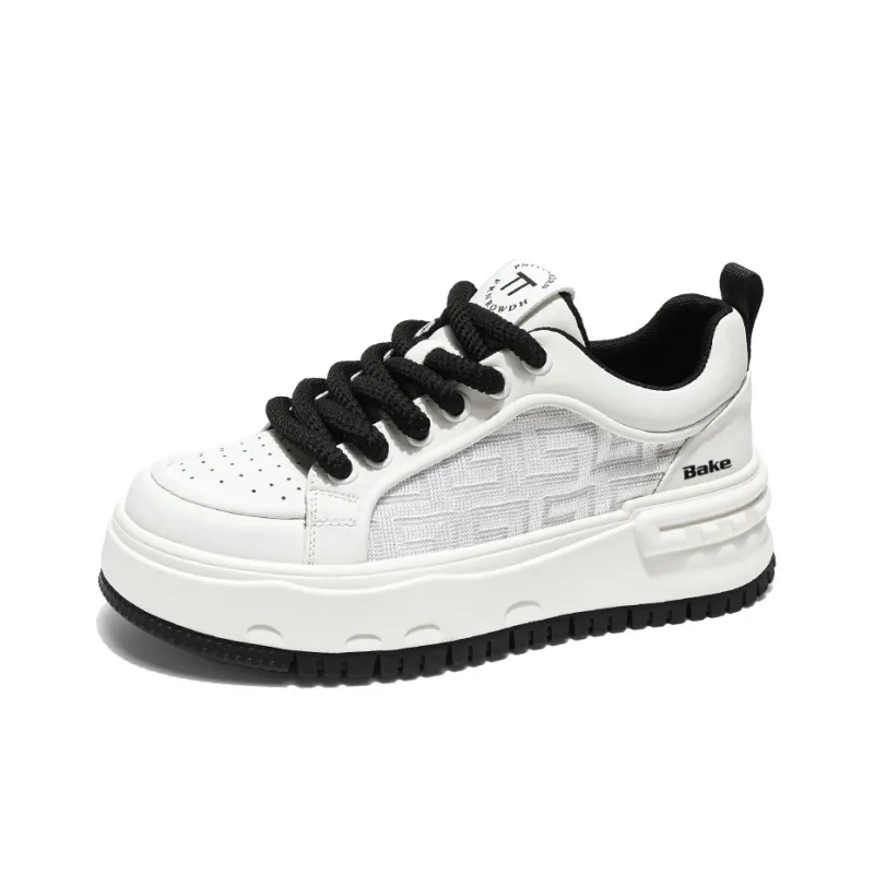 BAKE Slip Resistant, Quick Dry, And Breathable Low Top Skateboard Shoes Men's-5