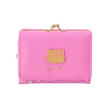 Sanrio Synthetic Leather Wallet Women's Pink
