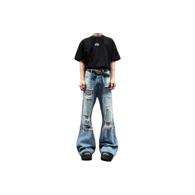 Concubine Zhu Jeans Unisex Blue-0