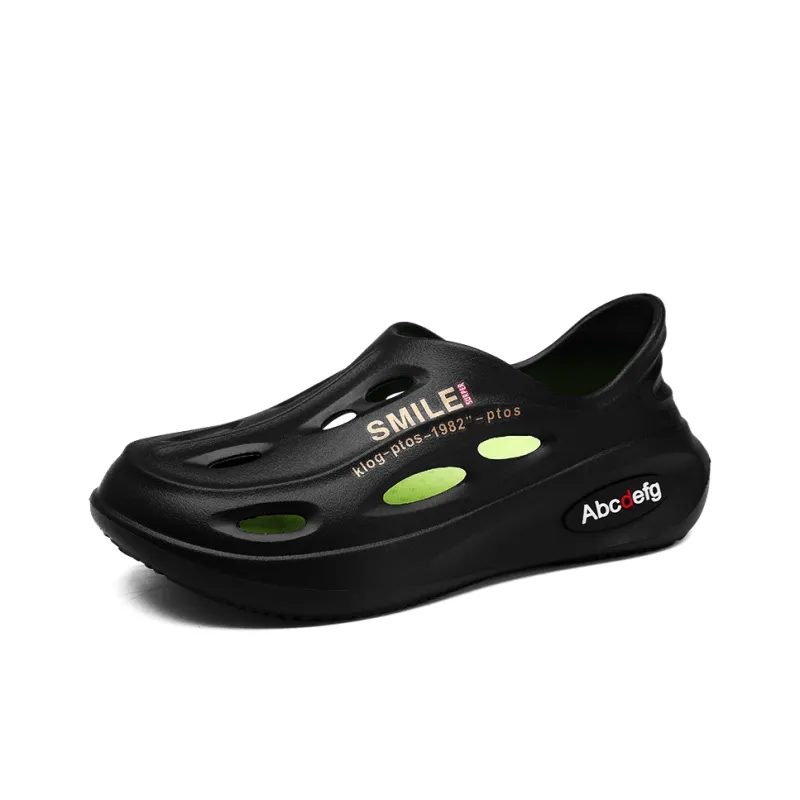 Budding Bear EVA Odor Resistant Abrasion Resistant Slip Resistant Closed Toe Slippers Men's-13
