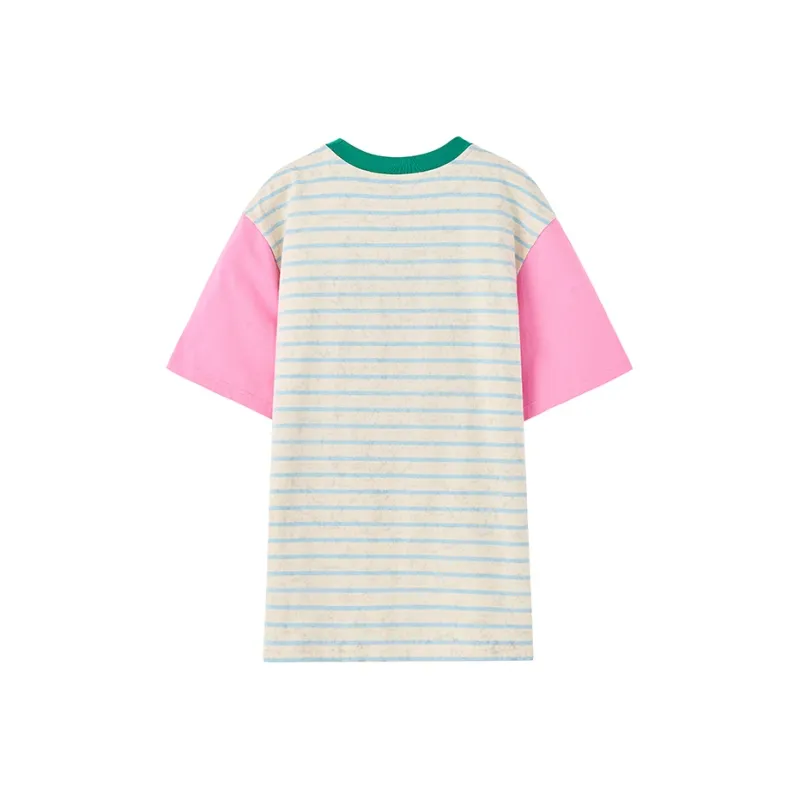 ANDREA MARTIN Drop Shoulder Sleeve T Shirt Women's-13