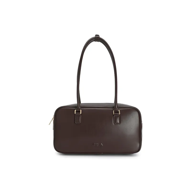 FILA ORIGINALE PU Shoulder Bag Women's Chocolate Brown-2