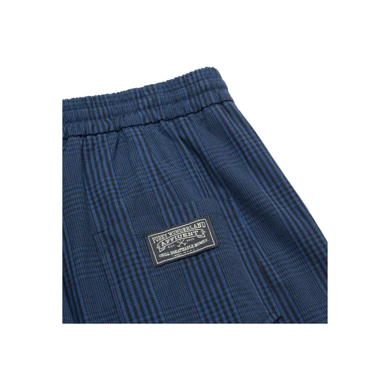 Purey Casual Pants Unisex Navy Blue-4