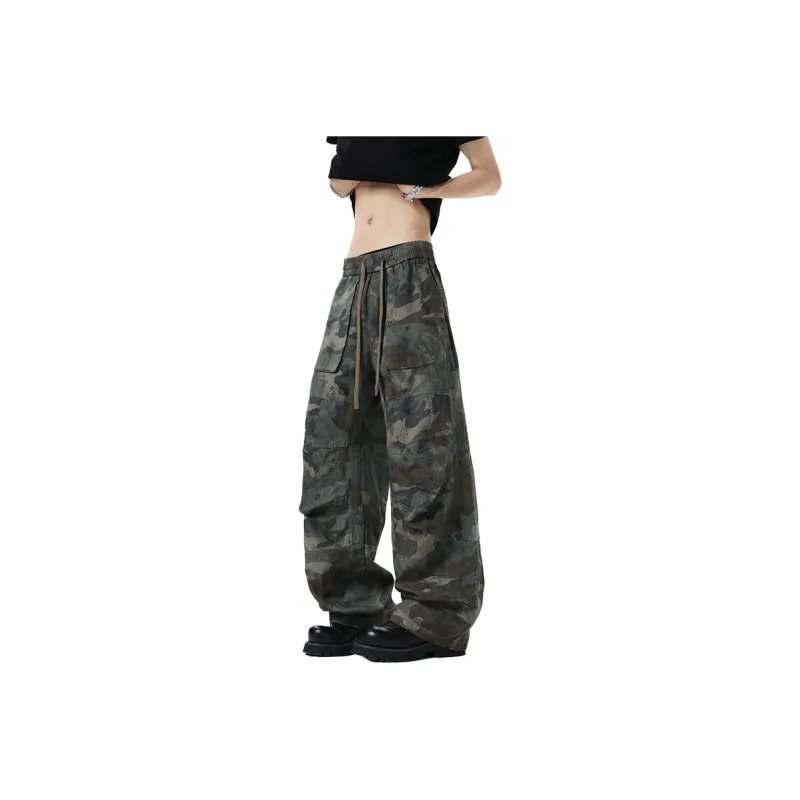 TELENT Casual Pants Unisex Camouflage-0