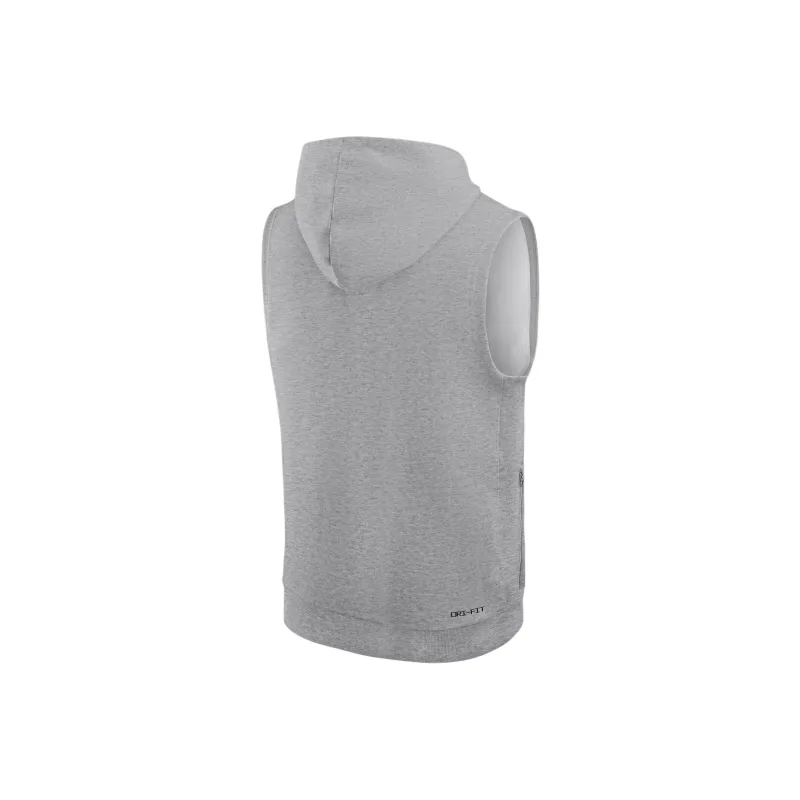 Nike Lsu Sideline Men's Nike Dri FIT College Sleeveless Pullover Hoodie-1